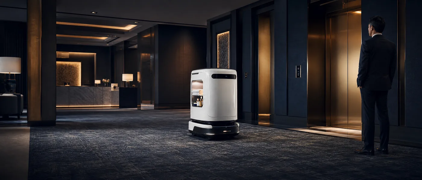 Robot W3 para una operación de hotel