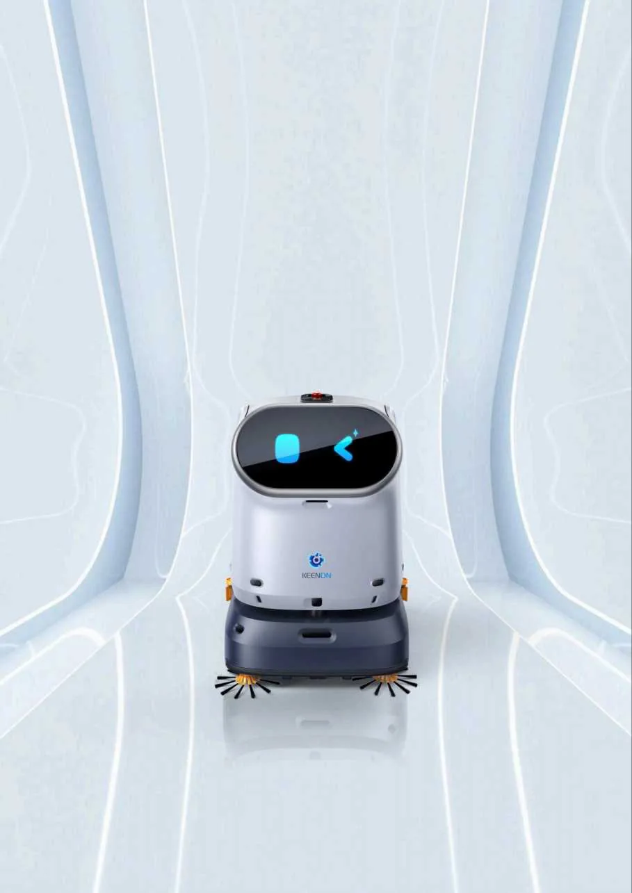 Robot de limpieza profesional para retail